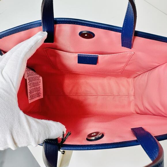 NWT GUCCI x Jetsons Printed GG Supreme Pink Small Tote Canvas Bag NWT - Picture 10 of 10